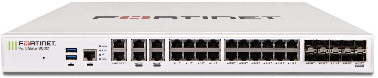 FortiGate® 800D - Unified Technologies